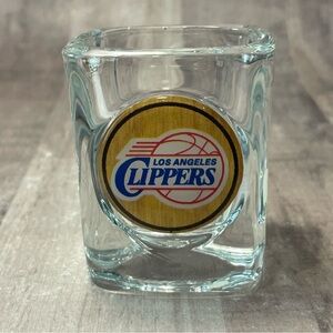 Los Angeles Clippers NBA Short Shot Glass Square Official Souvenir Basketball